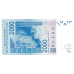 P716Ka Senegal - 2000 Francs Year 2003